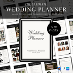 Ultimate Wedding Planner | 150+ Pages Digital Planner