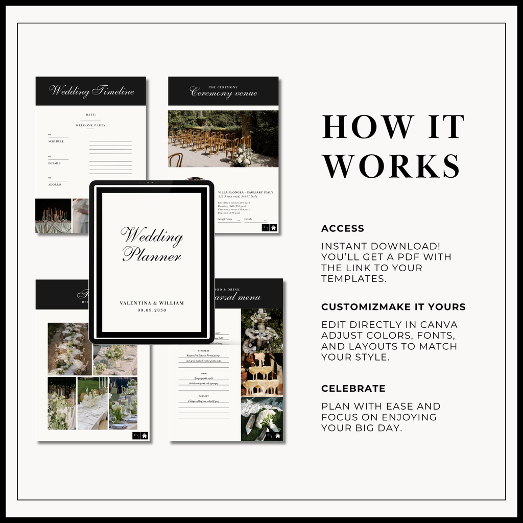 Ultimate Wedding Planner | 150+ Pages Digital Planner