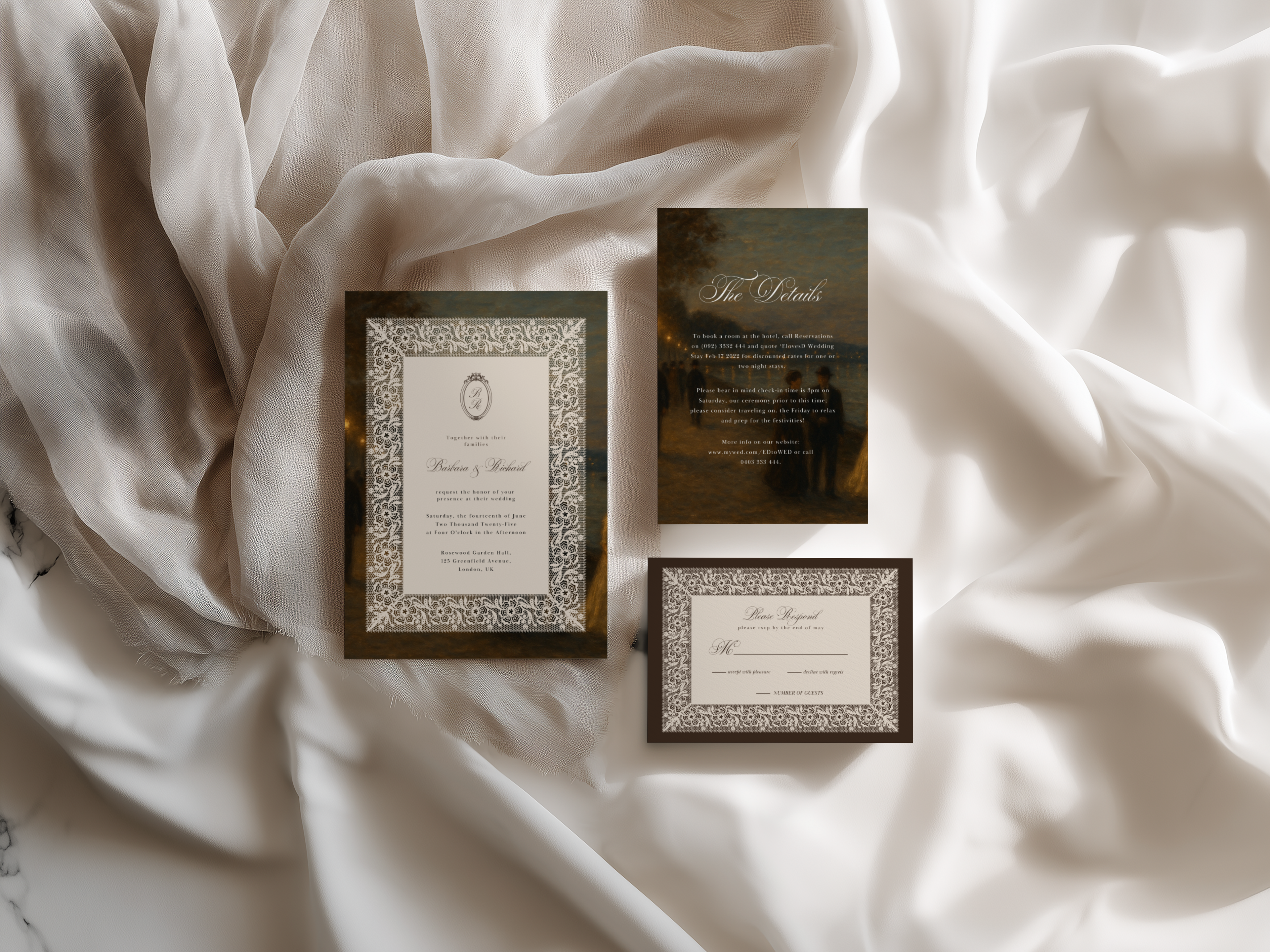 Vintage Brown Wedding Ultimate Wedding Bundle