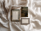Vintage Brown Wedding Stationery Suite Bundle