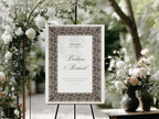 Vintage Brown Wedding Welcome Sign Template