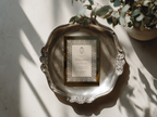 Vintage Lace Wedding Invitation Template