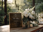 Vintage Brown Bar Menu Template