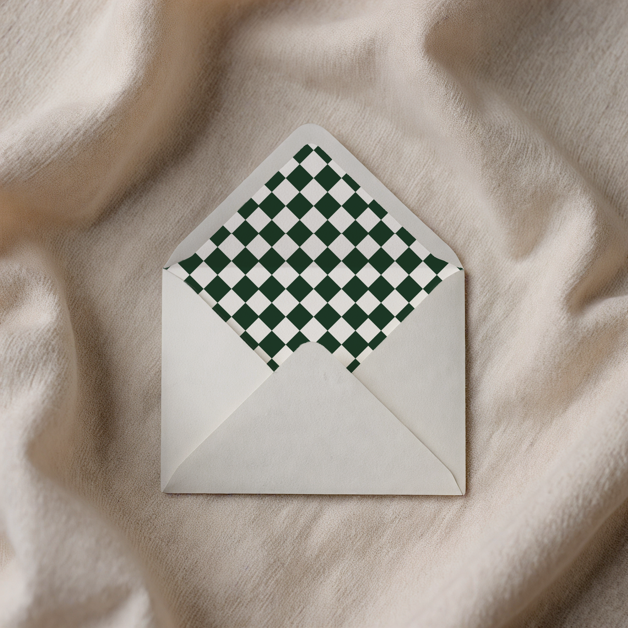 Green & White Wedding Stationery Suite Bundle
