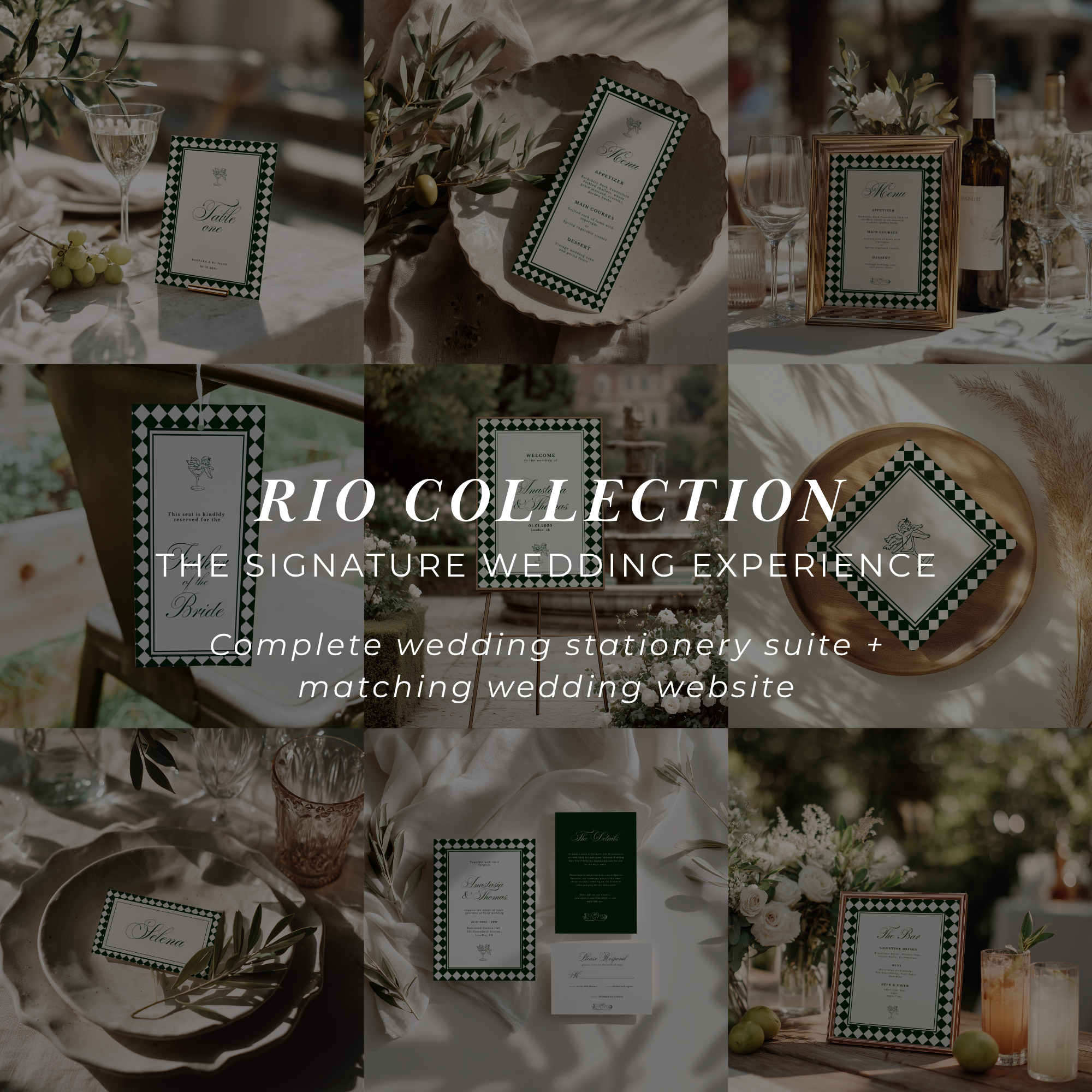 Green & White Ultimate Wedding Bundle