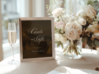 Vintage Brown Cards & Gifts Sign Template