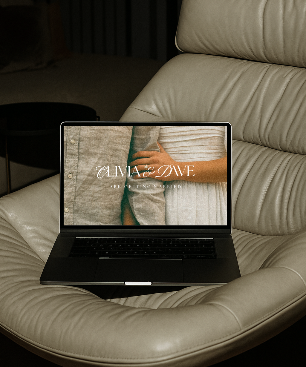 Elegant Minimal Wedding Website