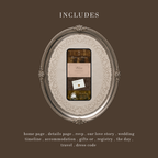 Romantic Wedding Website Template