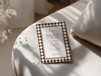 Modern Mocha Wedding Invitation Template