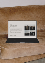 Countryside Romantic Wedding Website Template