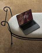 Luxury Burgundy Wedding Website Template