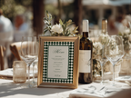 Green & White Wedding Stationery Suite Bundle