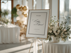 Black & White Welcome Sign Template