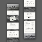 Elegant Editorial Wedding Website