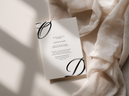 Minimalist Wedding Invitation Template