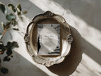 Vintage Photo Wedding Invitation Template