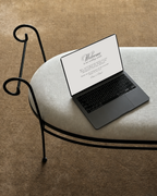Monochrome Romance Wedding Website Template