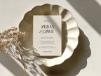 Minimalist Wedding Invitation Template