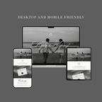 Elegant Editorial Wedding Website