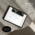 Monochrome Romance Wedding Website Template