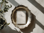 Black & White Wedding Invitation Template