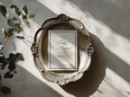 Black & White Wedding Invitation Template