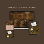 Romantic Wedding Website Template