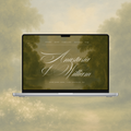 Vintage Olive Wedding Website Template