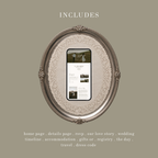Countryside Romantic Wedding Website Template