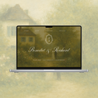 Garden Wedding Website Template