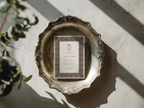 Vintage Lace Wedding Invitation Template